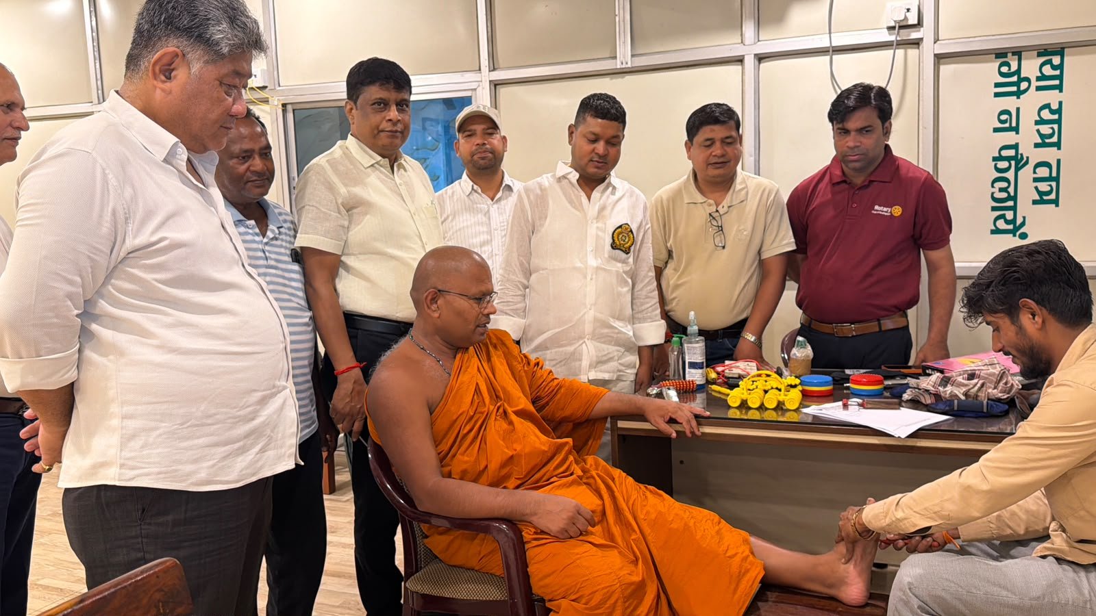 रोटरी द्वारा बोधगया में शुरु हुआ छह दिवसीय प्राकृतिक चिकित्सा थेरेपी कैंप, सभी को मिलेगी निशुल्क सेवा।